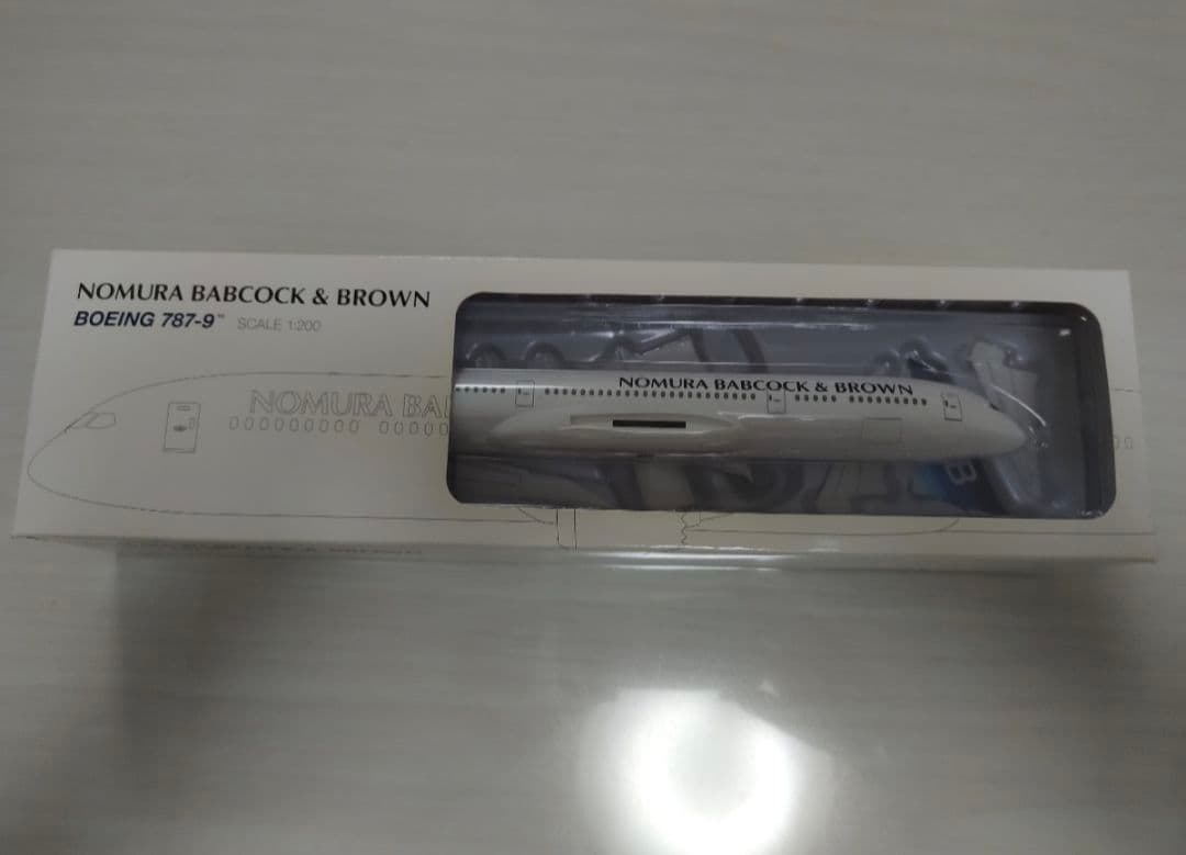 NOMURA BABCOCK＆BROWN BOEING 787-9 非売品 模型
