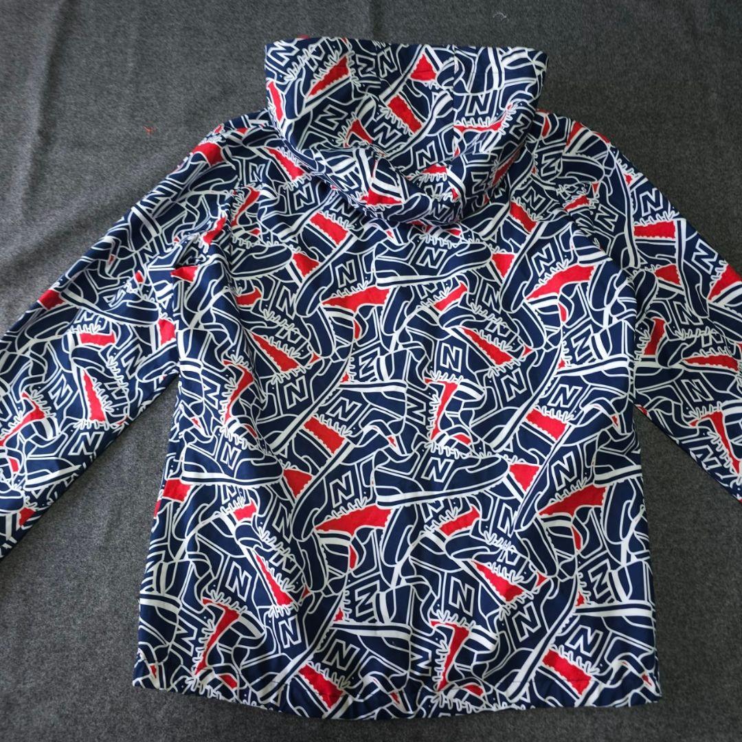 ニューバランスゴルフ】スニーカー総柄 撥水ナイロンブルゾン×スカートアップMS