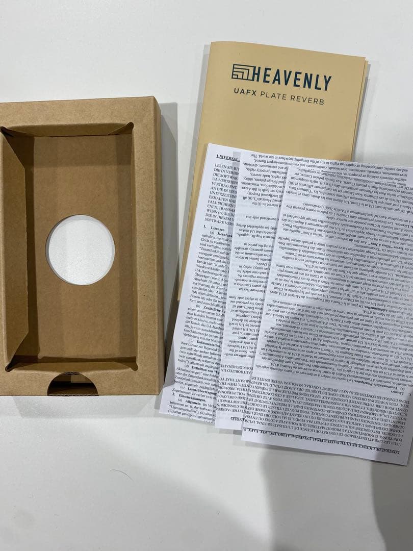 ギター UAFX heavenly Plate Reverb