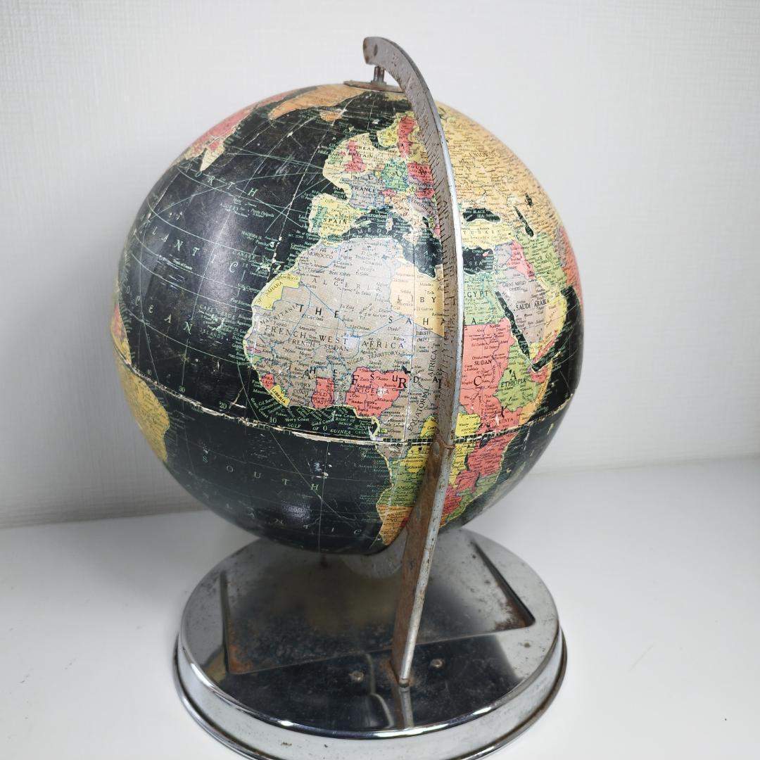 90年以前 リプルーグル 地球儀 ブラックオーシャン レプログル アメ hS0b