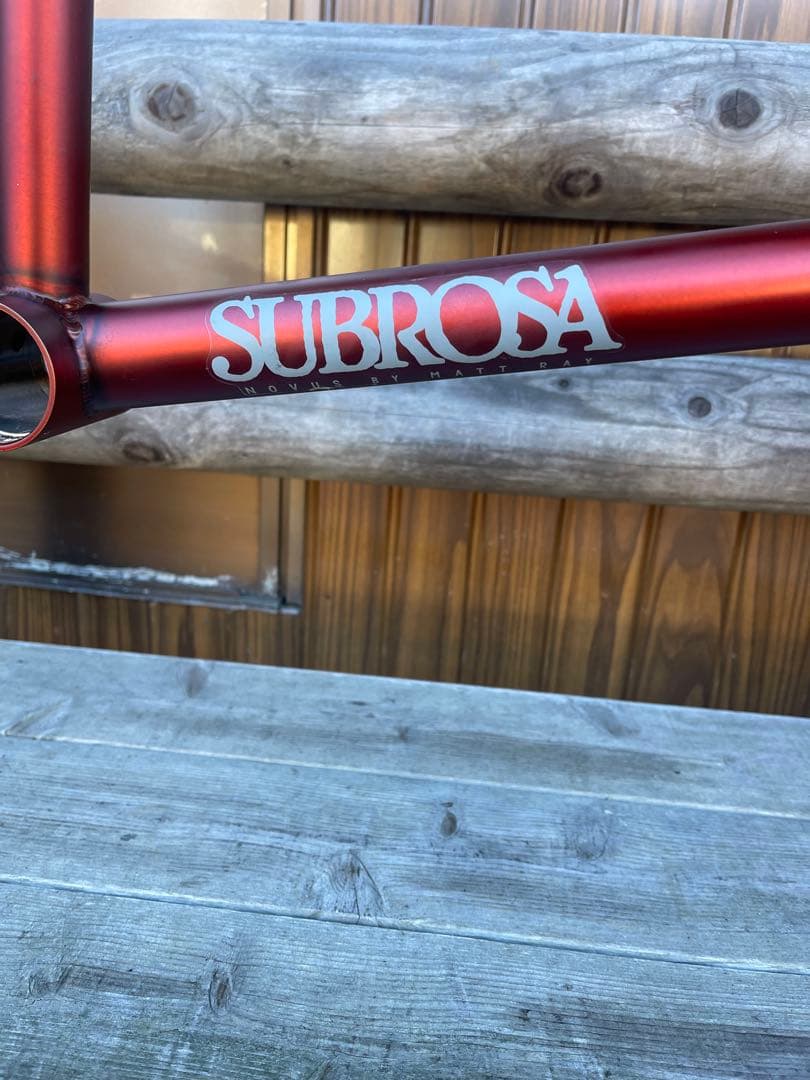 Bmx フレーム SUBROSA NOVUS (MATT RAY)