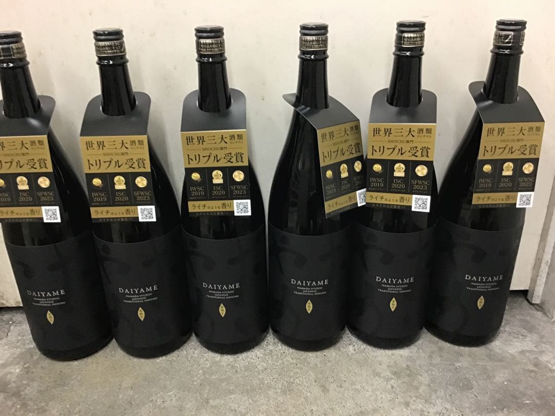 【濱田酒造】　だいやめ - DAIYAME-　１．８L　 １ケース（６本入）