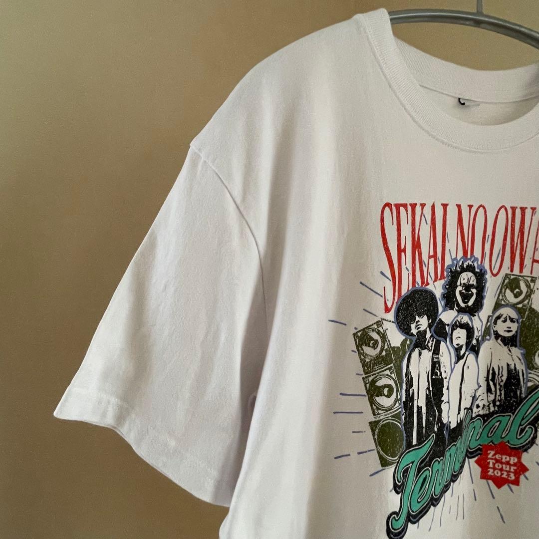 匿名発送 セカオワ Terminal ツアーTシャツ Mサイズ ホワイト 白