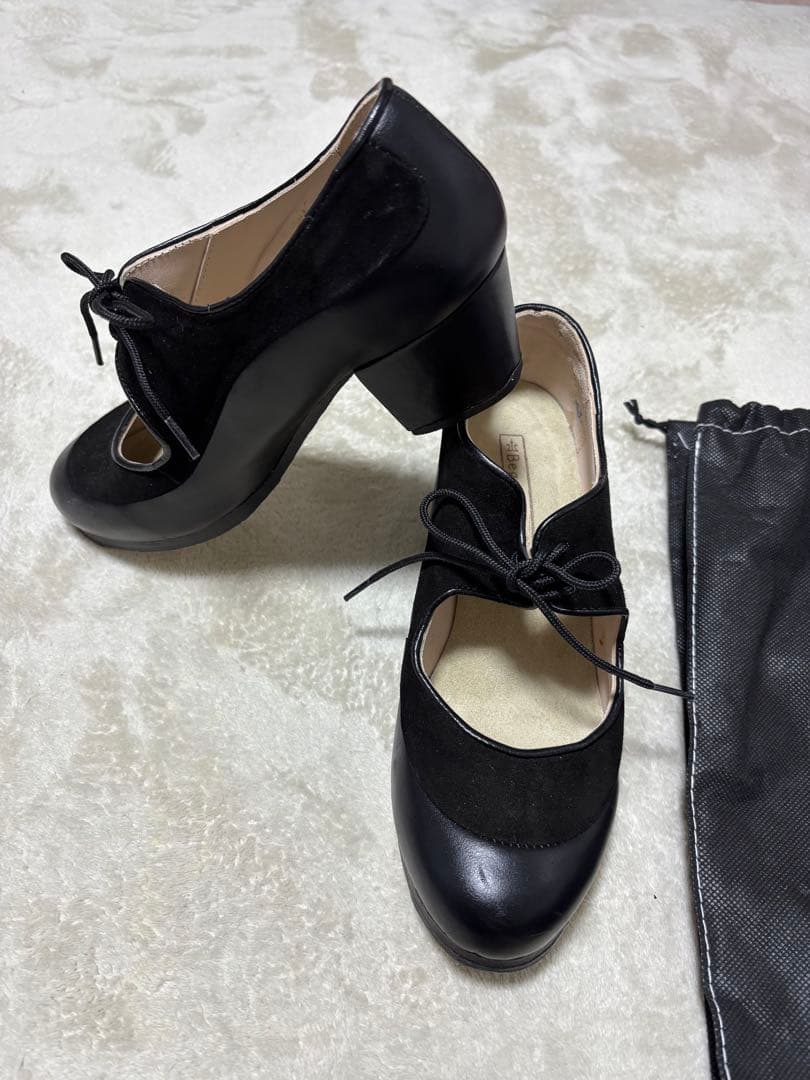 ベゴーニャ　セルベラ　フラメンコシューズ 黒