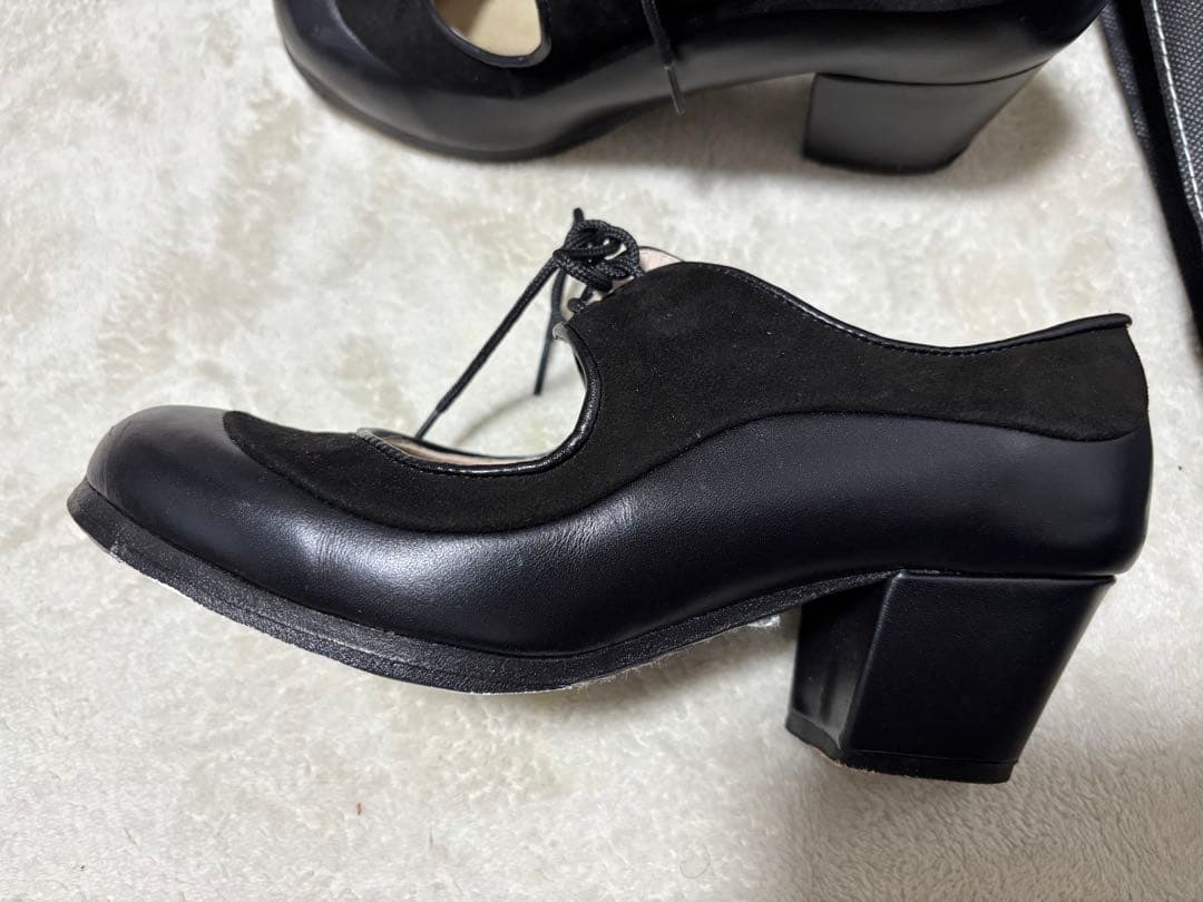 ベゴーニャ　セルベラ　フラメンコシューズ 黒