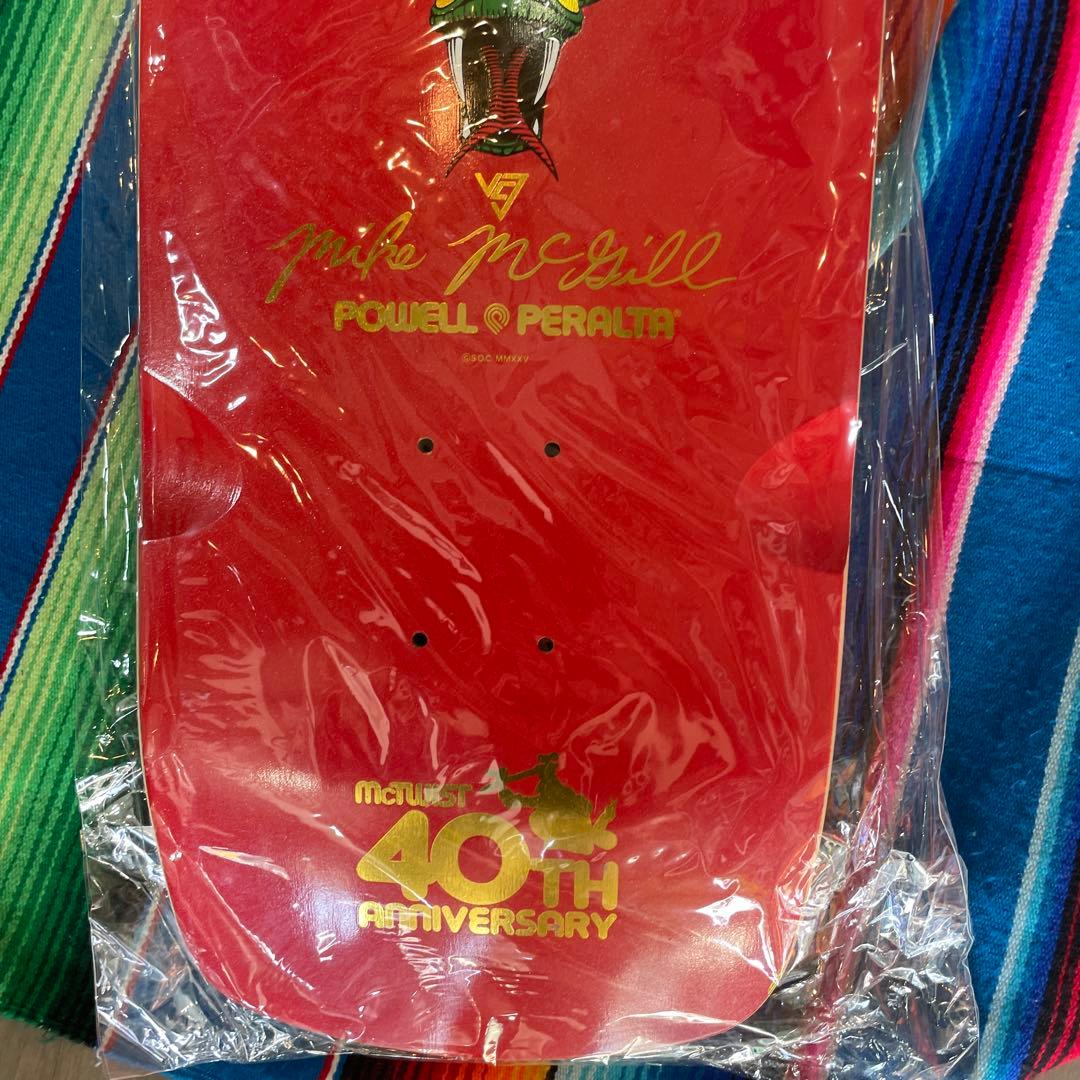 Powell Peralta 復刻版　マイク・マクギル40周年記念モデル