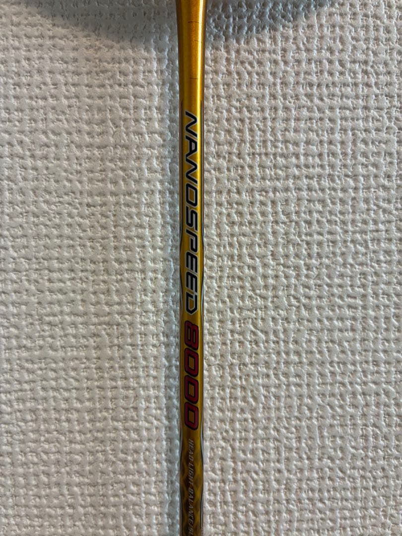 NANOSPEED 8000 バドミントンラケット（廃盤）