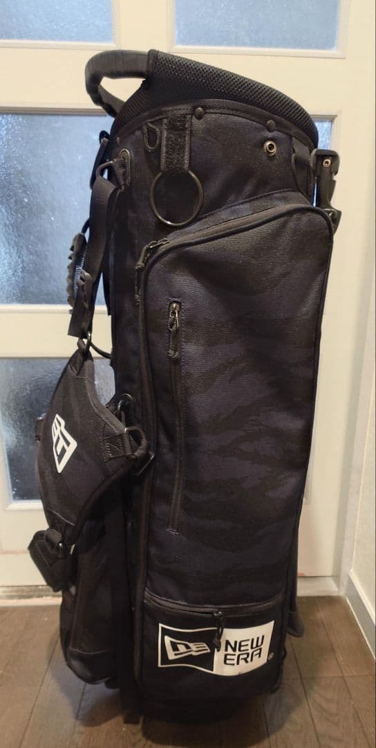 NEWERA キャディーバッグ スタンドタイプ タイガースカモ ネイビー