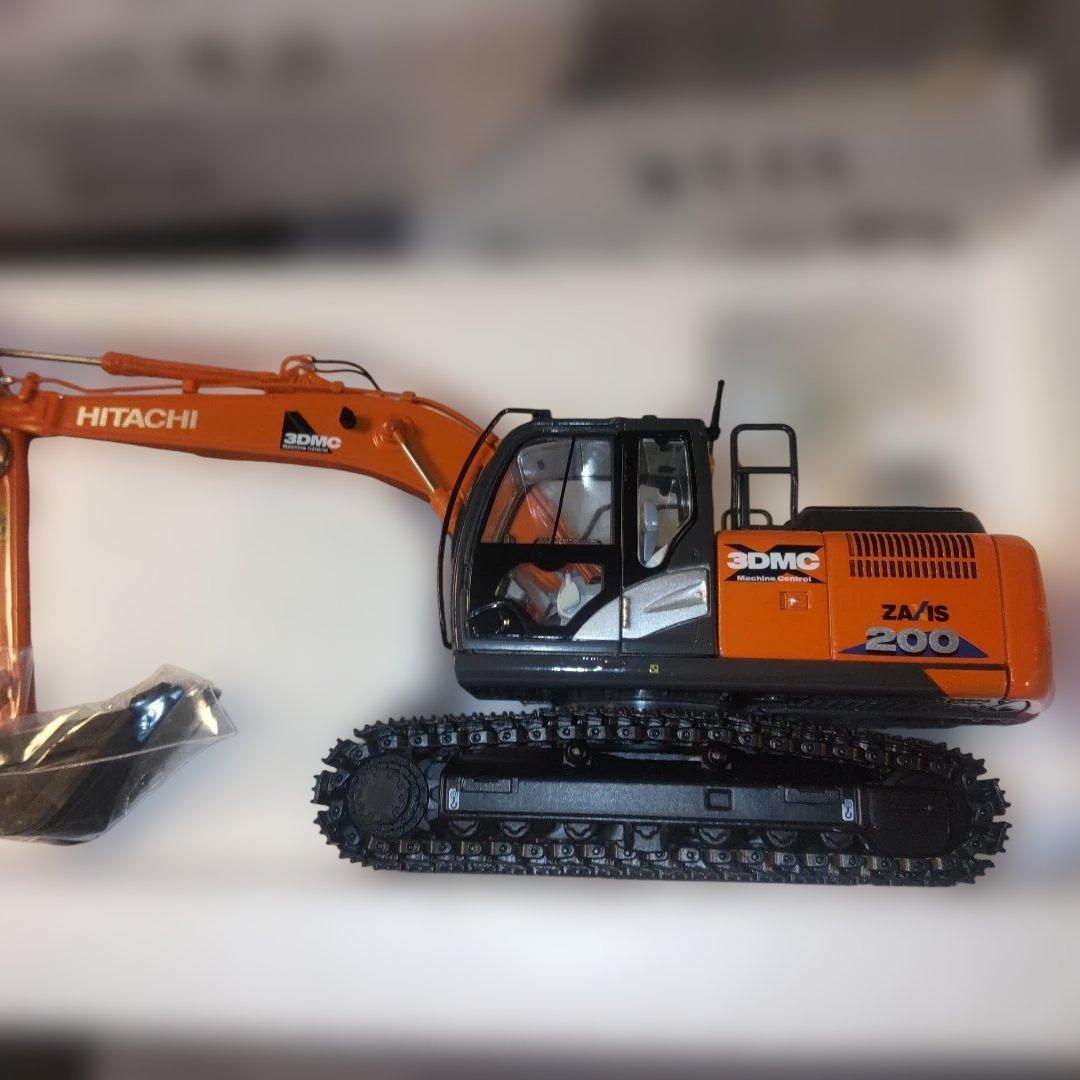 日立建機I ZAXIS　200X-6 スケルトンバケット仕様機1/50