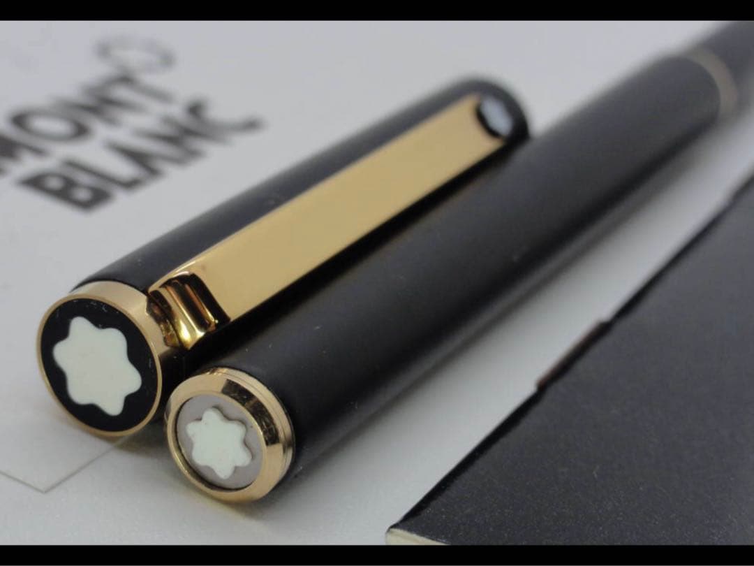 モンブラン　★世界中でファンの絶えない逸品SラインNo2118ブラック＆ゴールド