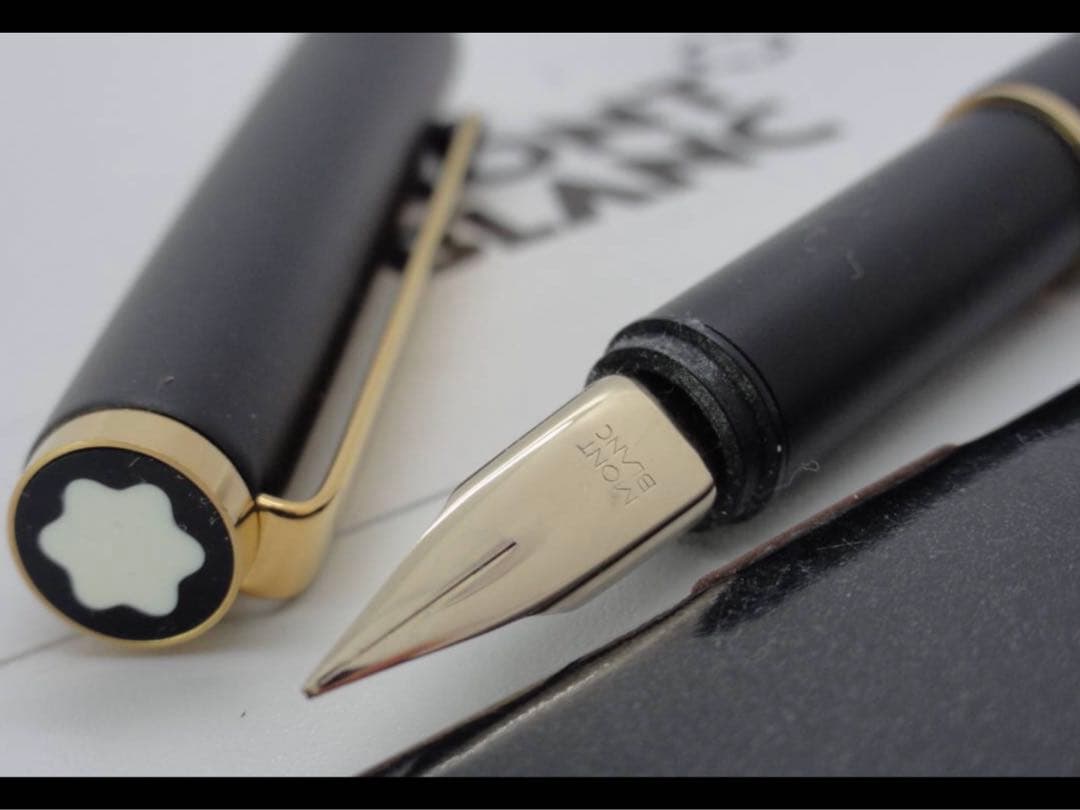 モンブラン　★世界中でファンの絶えない逸品SラインNo2118ブラック＆ゴールド