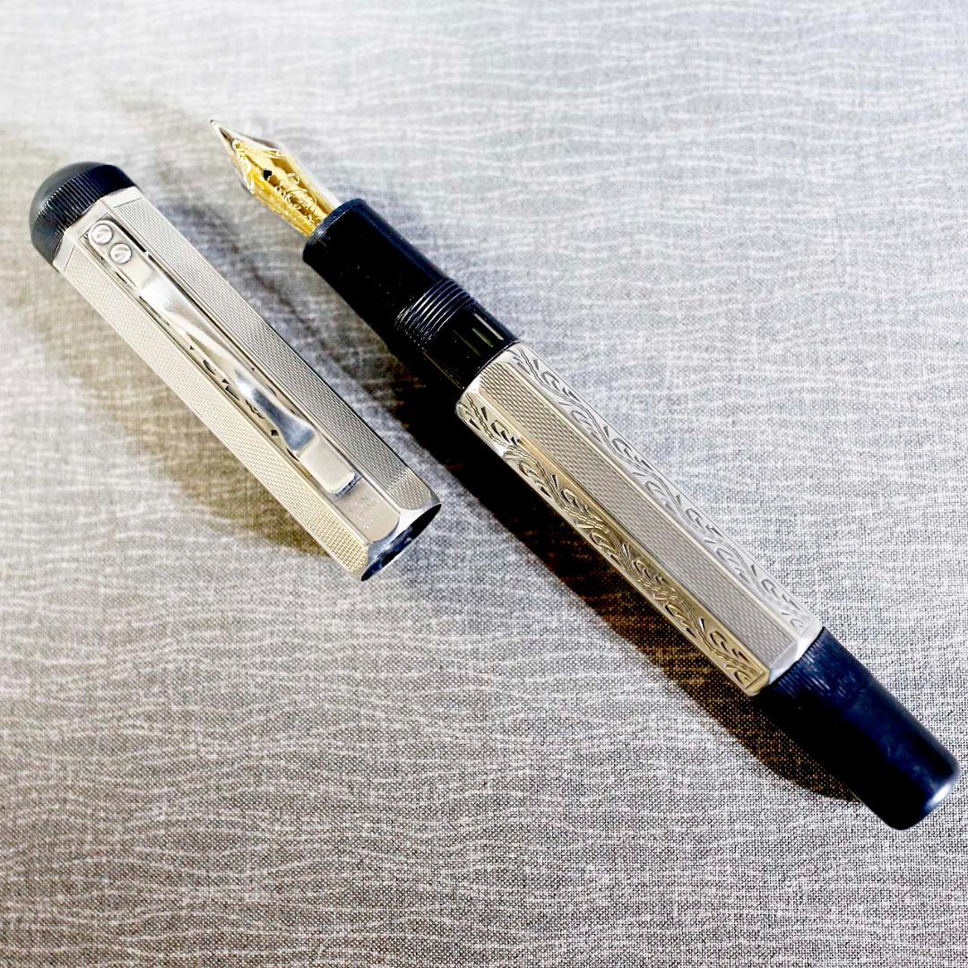 【美品】モンブラン 万年筆 ロレンツォ メディチ パトロンシリーズ １９９２年