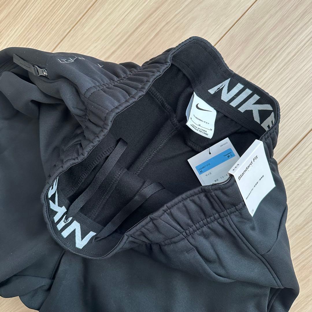 【新品未使用】NIKE ジャージ上下セット ブラック 裏起毛 Mサイズ