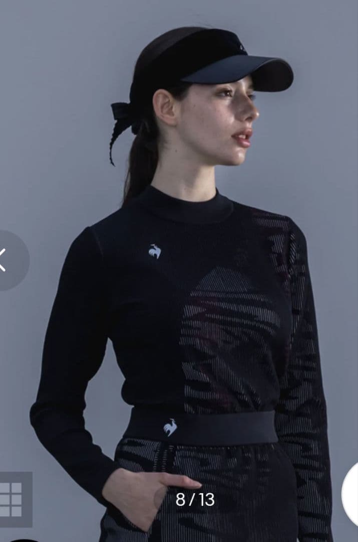 【未使用品】le coq sportif セーター・スカートセットアップ M