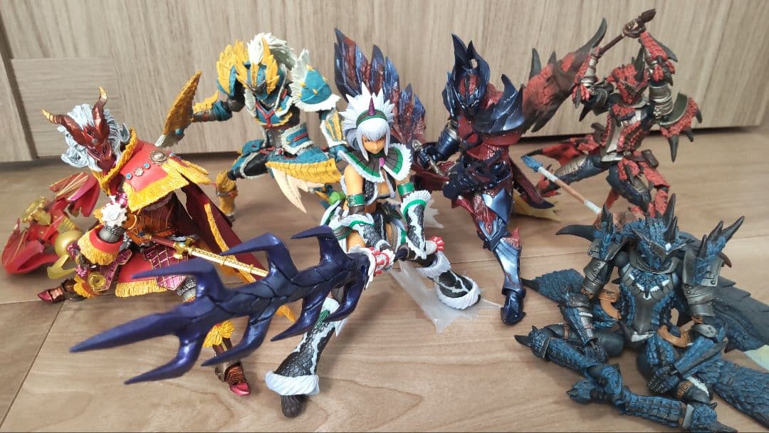 モンスターハンター リボルテック ヴァルカンログ 10体セット