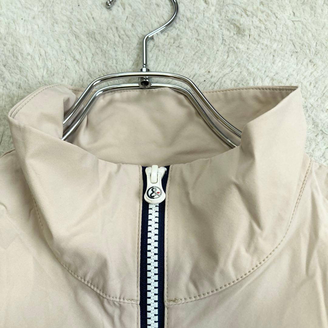 極美品・24AW✨アンパスィ　エアジャスターフルジップブルゾン　ゴルフ　中綿