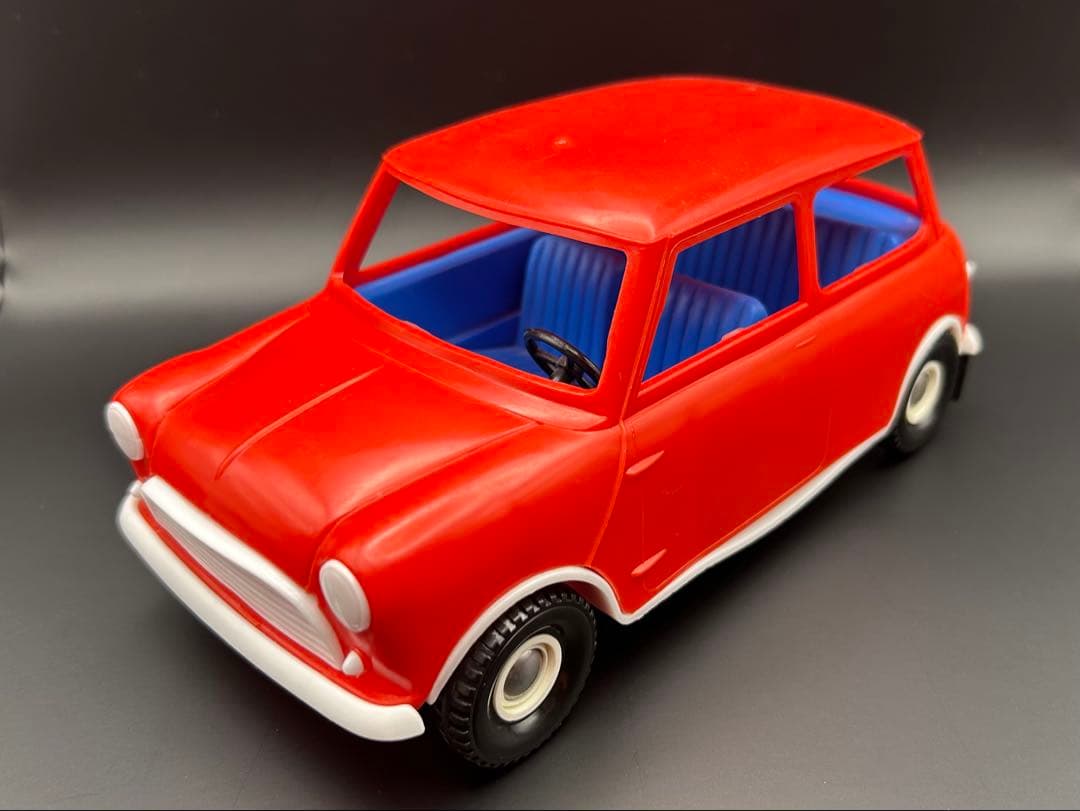 レア！　フィンランド　LOHJAN プラスチック製　ミニクーパー　ヴィンテージ