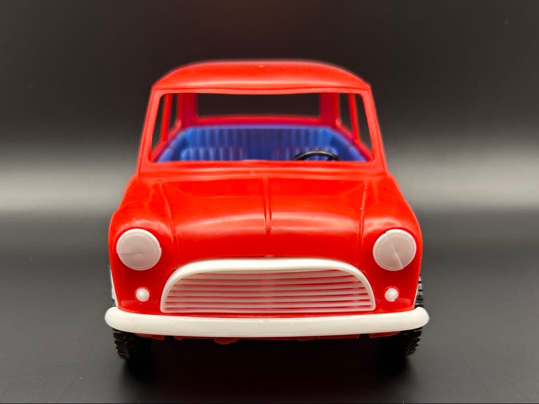 レア！　フィンランド　LOHJAN プラスチック製　ミニクーパー　ヴィンテージ