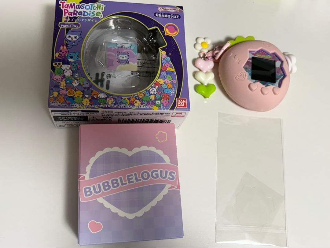 たまごっちパラダイス　パープルスカイ ケース込み