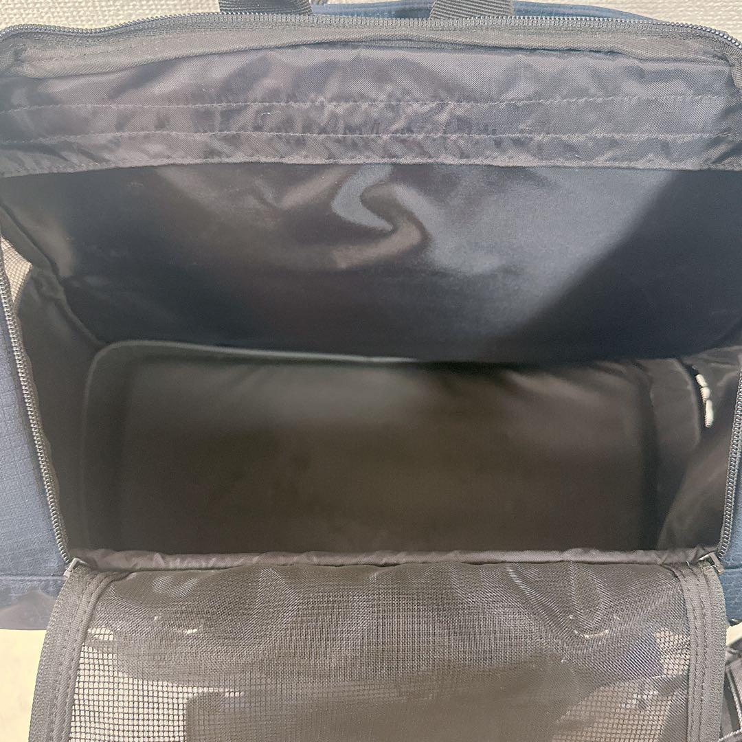 【美品】エアバギー3wayバックパックキャリー　リュック犬猫　ネイビー　ワイド