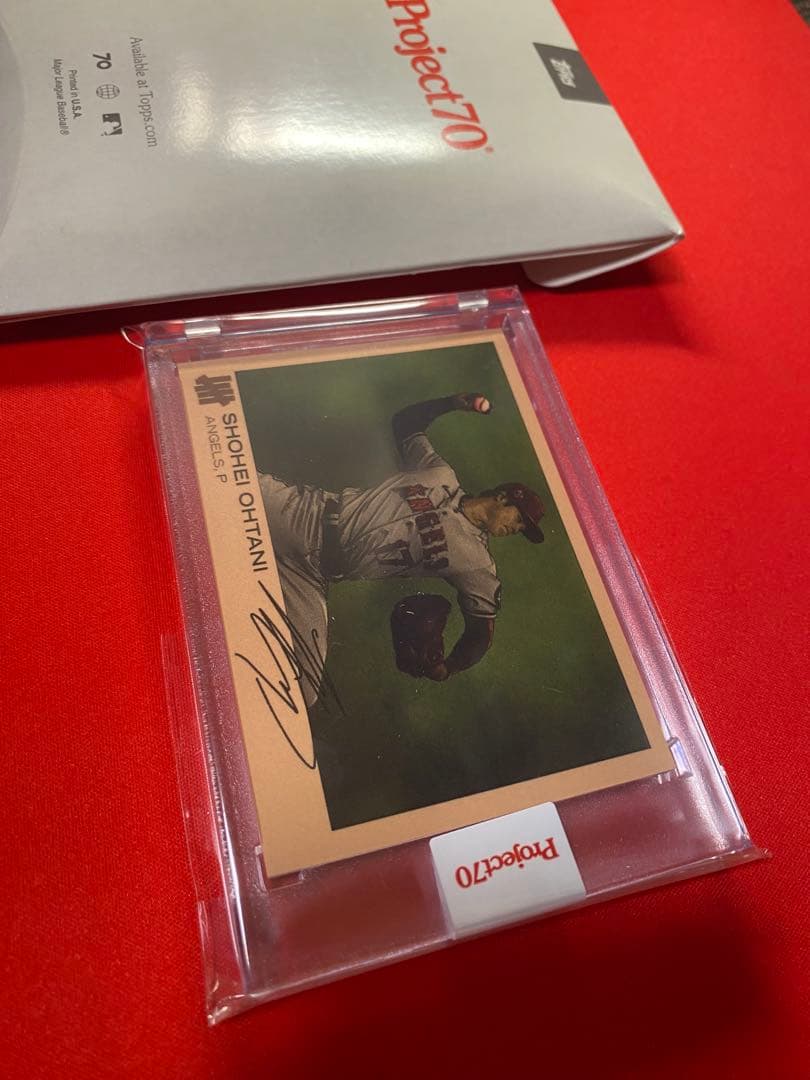 Topps Project70 大谷翔平カード【レア】美品