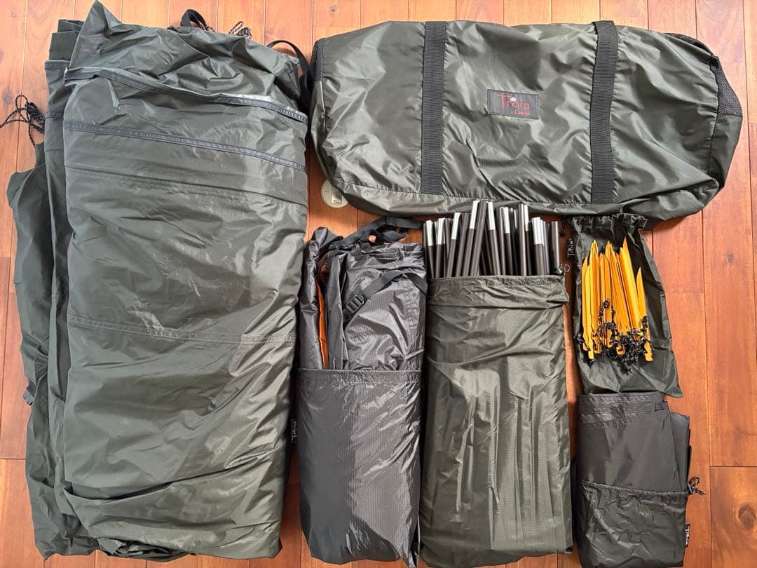 【美品✳︎ 定価264,000円】ダル男 みどり トロイ　テント　TROIA