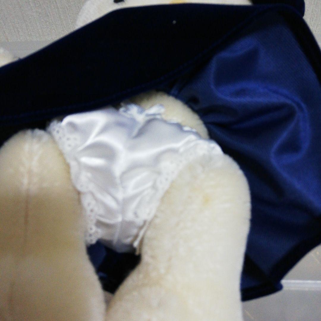 ハローキティ ぬいぐるみ 2000年製 ネイビー【モヘアドール】