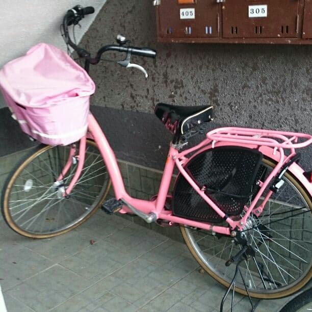 ブリジストン 2014ボーテ  バスケット変速付子乗せ自転車^^*