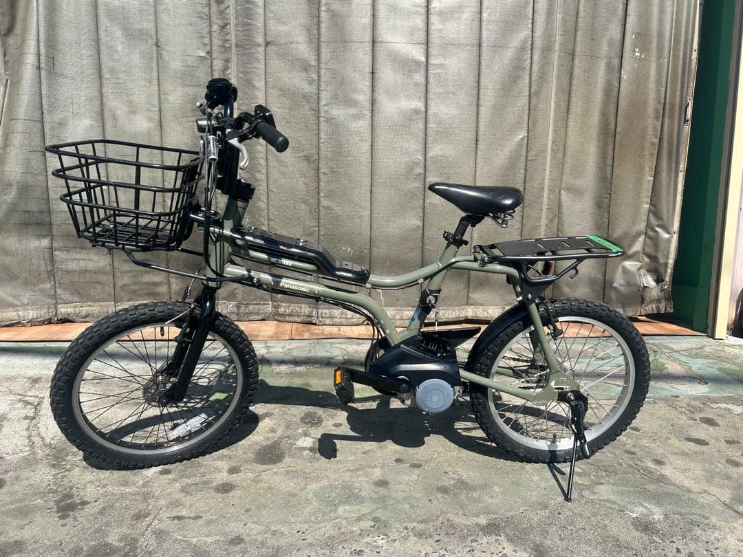 No.391 Panasonic電動自転車INTER3 整備済み内3速20インチ