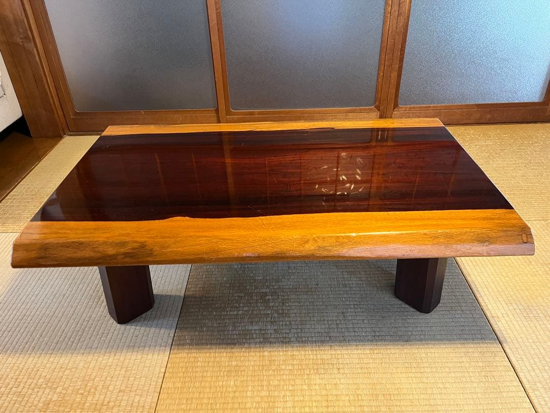 高級座卓　　天然木　ローテーブル