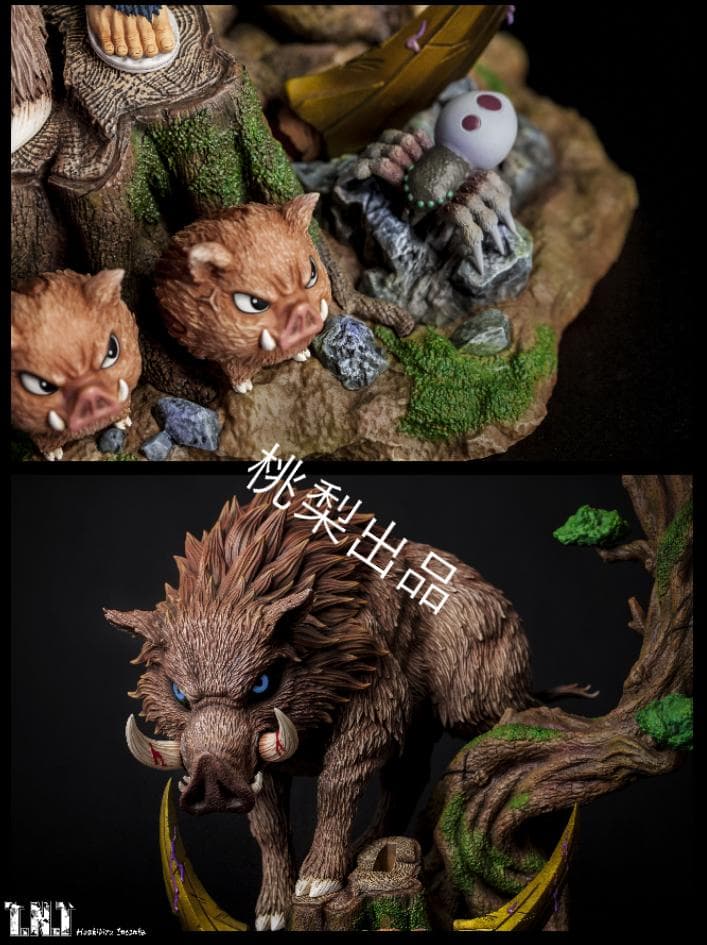 新品未開封『鬼滅の刃』嘴平伊之助 TNT ガレージキット スタチュー