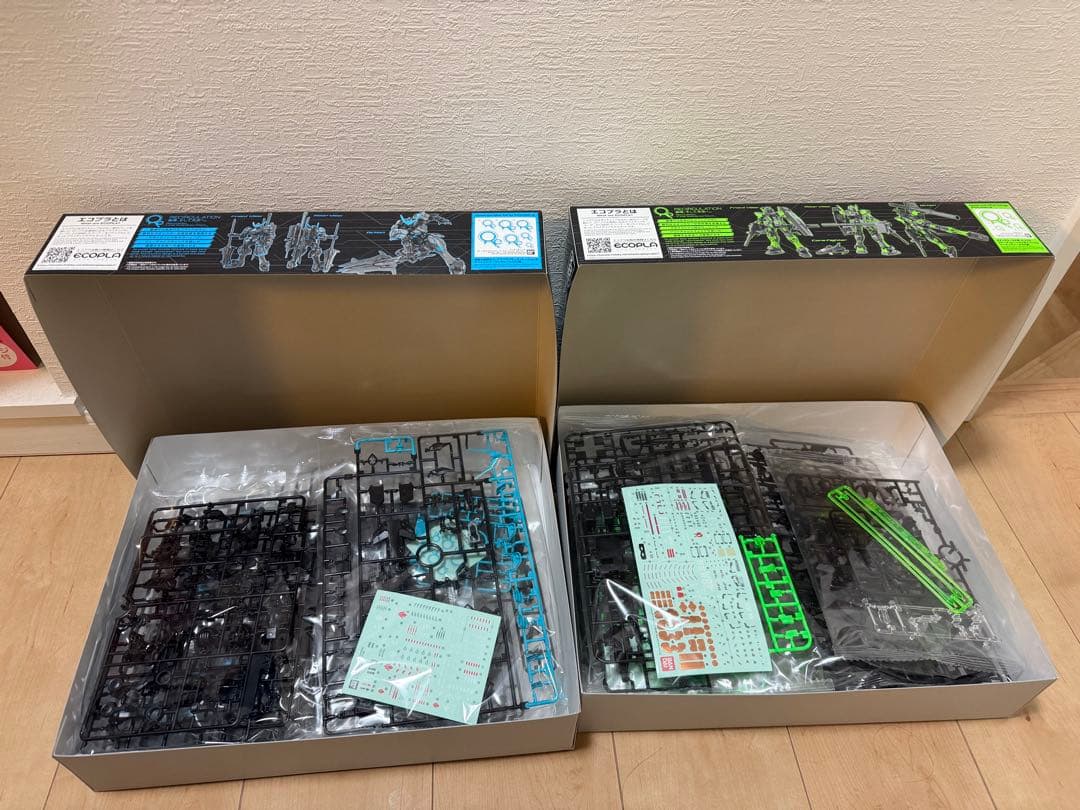 特限〜P還元中 MGガンプラ リサーキュレーションカラー2体セット