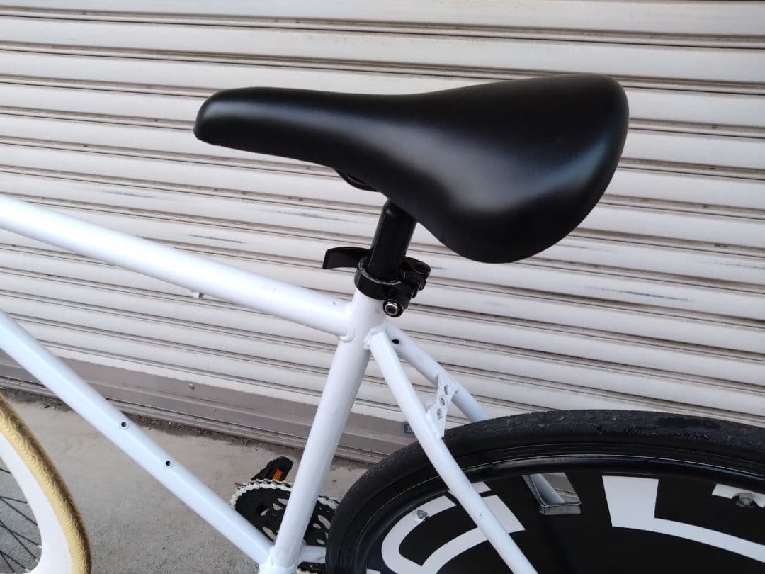 【まこやん】シングル　コースターブレーキ　ホイールカバー　ノーパンク