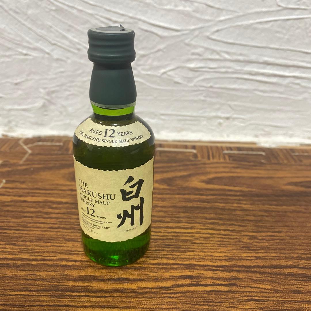 【sho】ミニボトル　50ml 山崎12年・白州12年・響17年ウイスキー