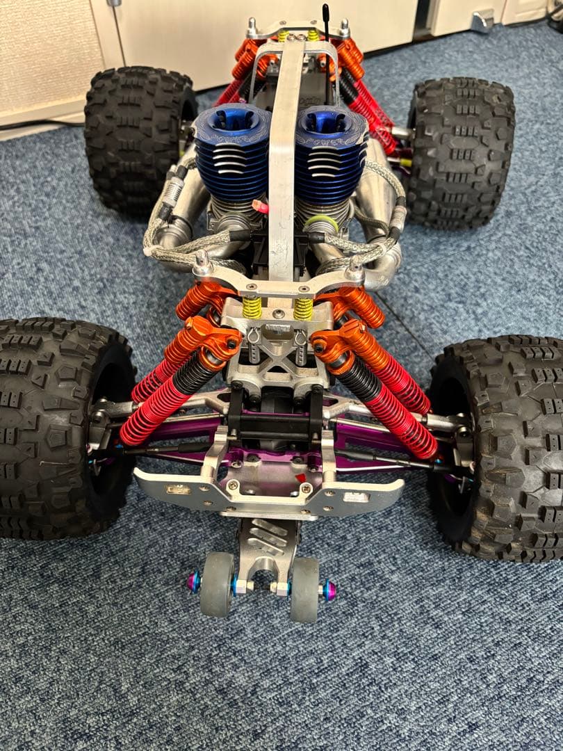 茶*＊様 hpi サベージ OS MAX 30VG ツインエンジン3スピード