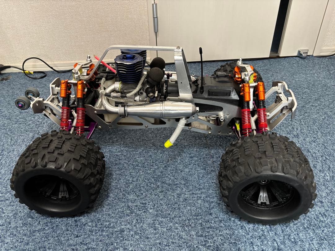 茶*＊様 hpi サベージ OS MAX 30VG ツインエンジン3スピード