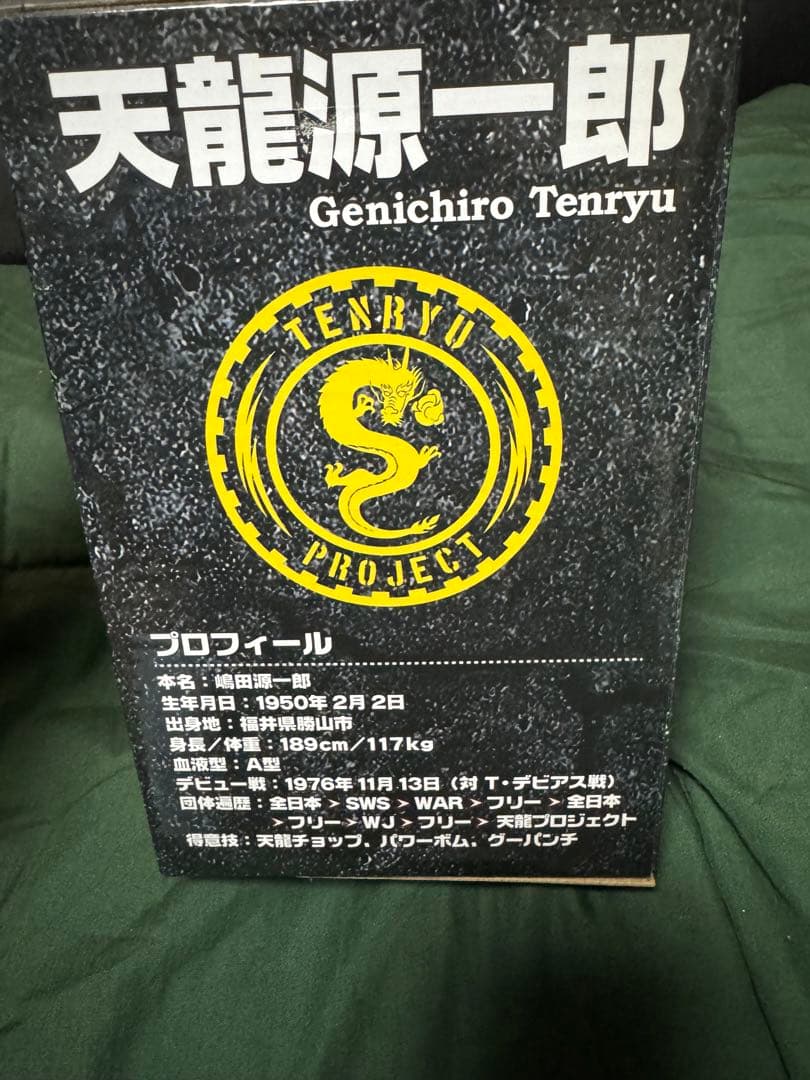 天龍源一郎 引退記念ソフビフィギュア　HAO チョップver 16d