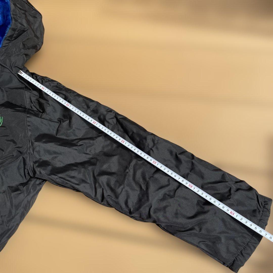 STUSSY‼️80年代‼️フード付きベンチコート 黒 当時試着程度‼️ 長期保管‼️‼️