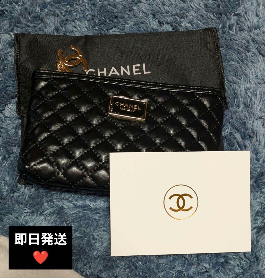 最終値下げ❤シャネルキルティングポーチ【非売品】CHANEL