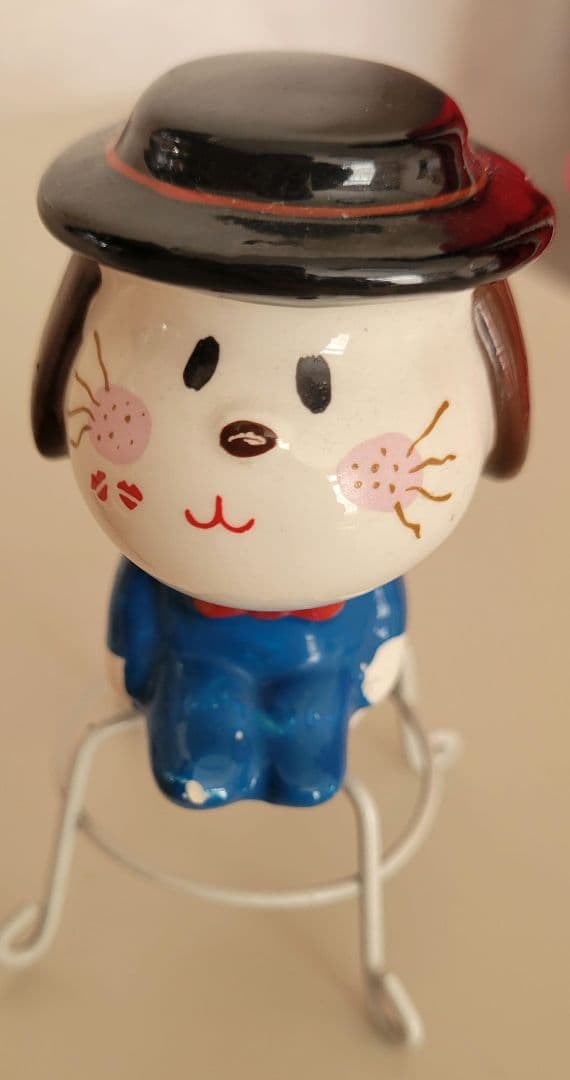 猫と犬とパンダの陶器キャラクターセット 水森亜土さん　 内藤ルネさん