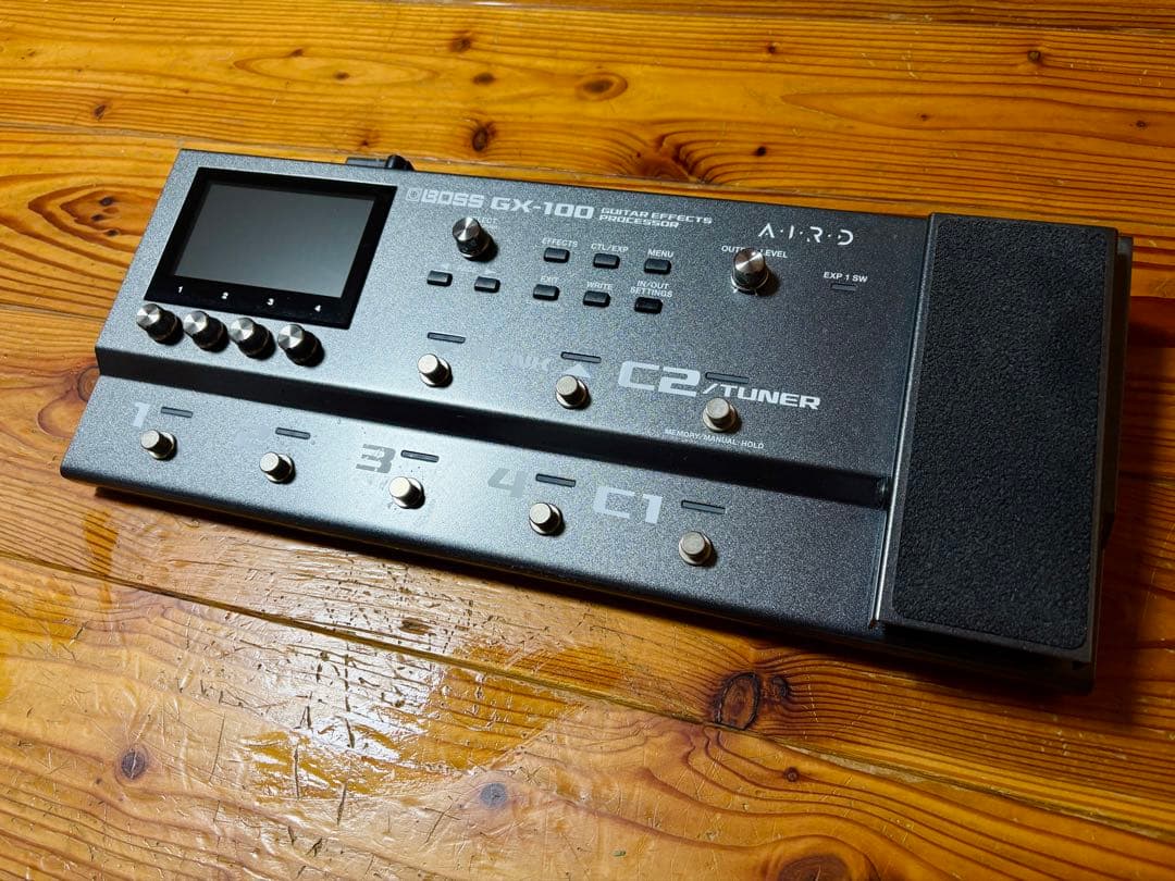 BOSS GX-100マルチエフェクター、Bluetooth アダプター&箱付き