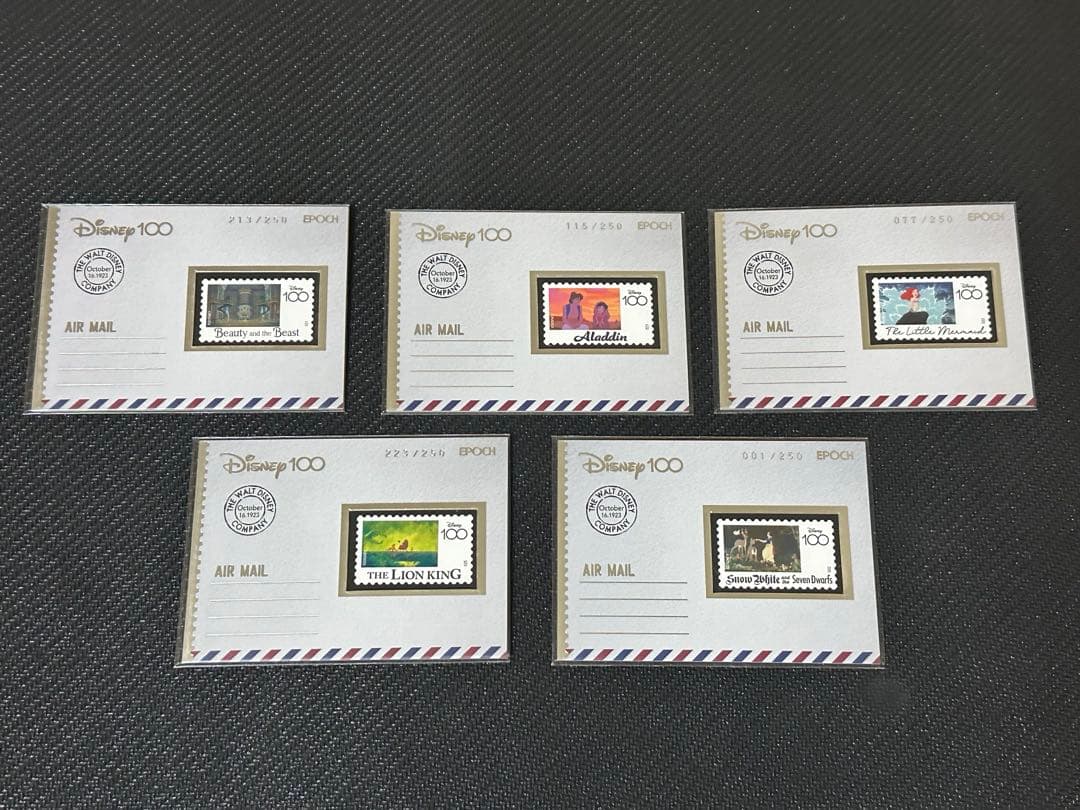 エポック ディズニー100 切手カードセット
