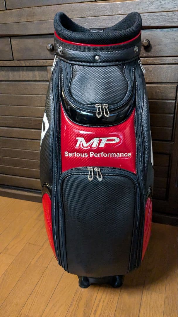 Mizuno MP ゴルフバッグ・キャディバッグ レッド/ブラック