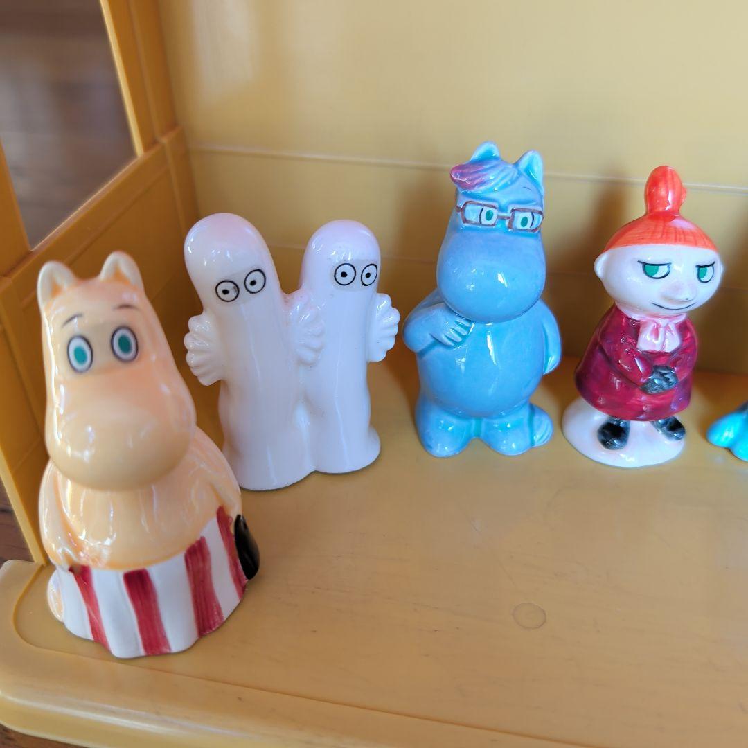 ムーミンファミリー フィギア9体セットとお家