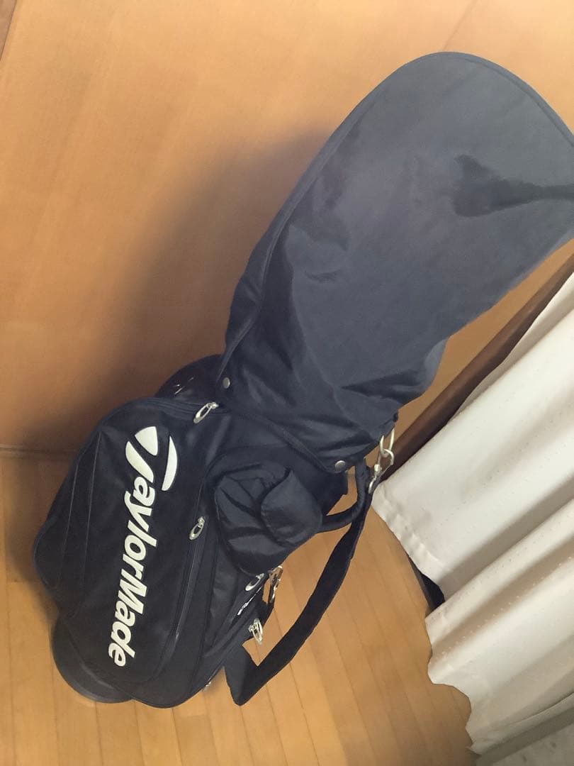 【R】キャディバッグ　テーラーメイド　ブラック　9型