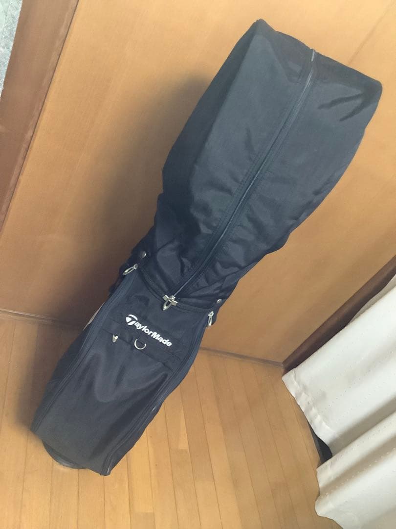 【R】キャディバッグ　テーラーメイド　ブラック　9型