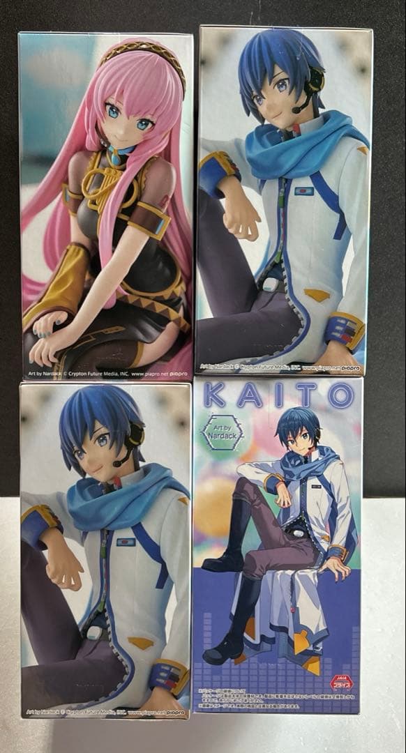 初音ミクシリーズ　ぬーどるストッパーフィギュア KAITO×3 巡音ルカ
