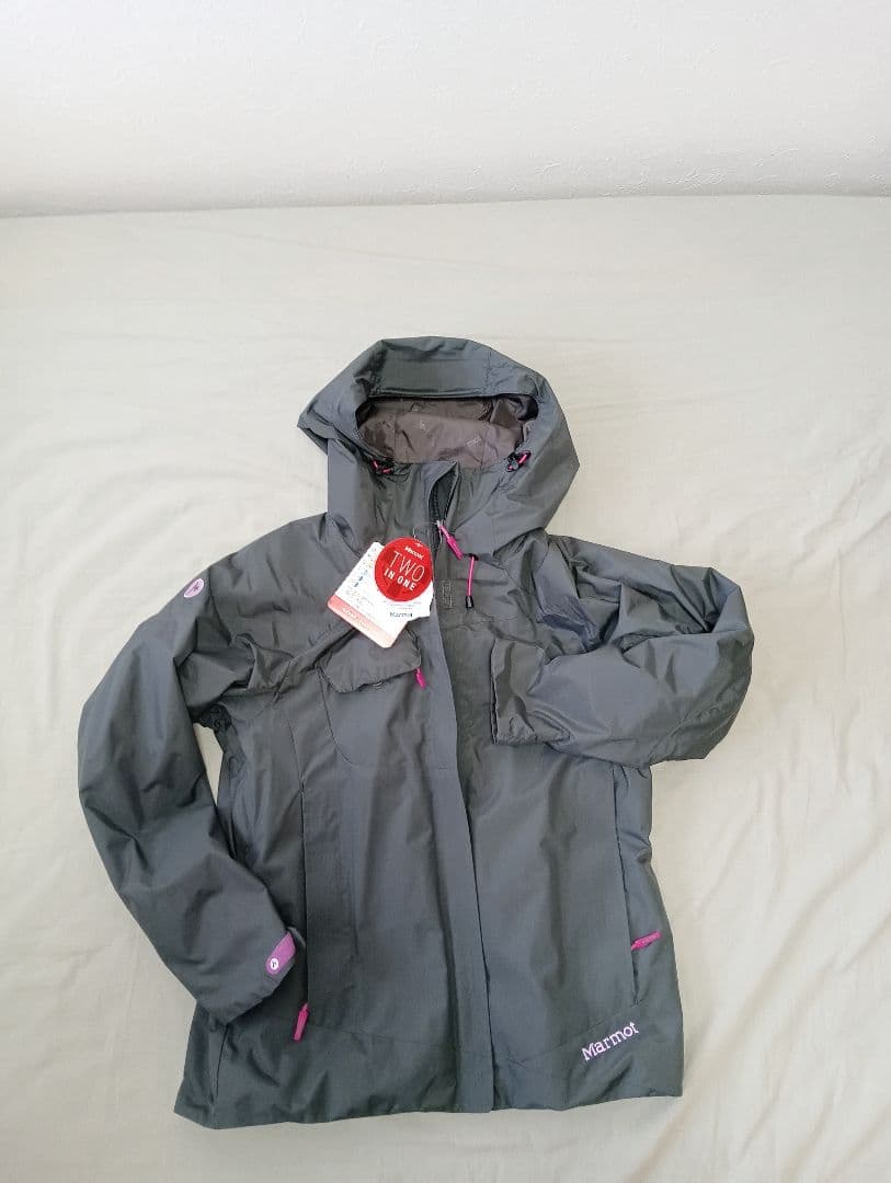 Marmot Women's Spray Jacket S ガングレー
