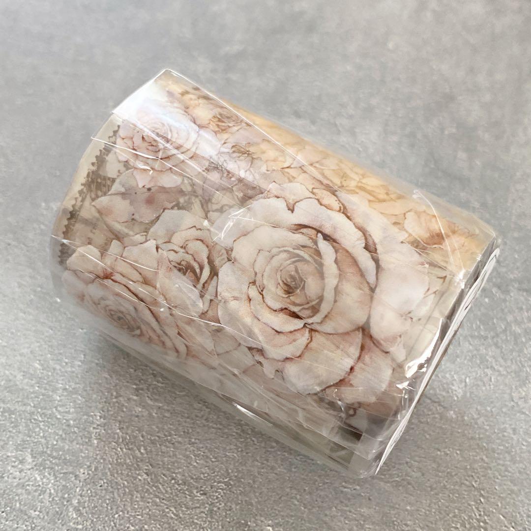 小白家文創《月下温柔》海外マスキングテープ　マステ 【1677】