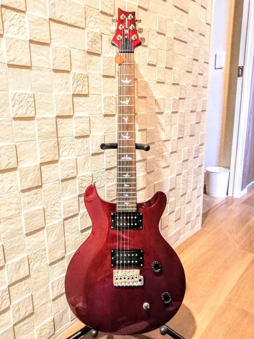 【美品】PRS SE サンタナ ワインレッド